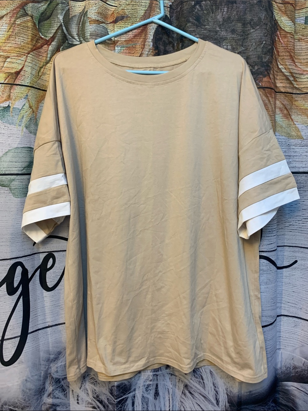 Women’s XXL Tan T-shirt